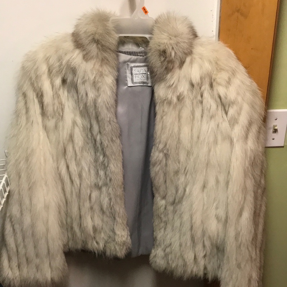 Vintage 80’s Saga Fox Fur Jacket